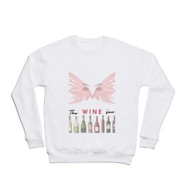 "Thee Wine Fairy logo " Crewneck Sweatshirt