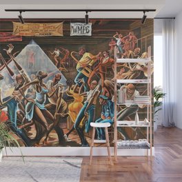 Black Art Wall Murals For Any Decor Style Society6