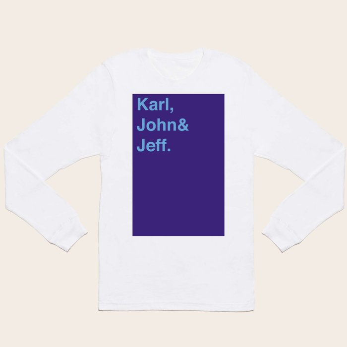 Utah jazz long shop sleeve shirt