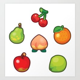 Feeling Fruity Art Print