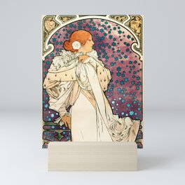 Sarah Bernhardt - La Dame aux Camelias - Alphonse Mucha 1896 Mini Art Print