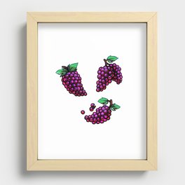 Grapes Recessed Framed Print