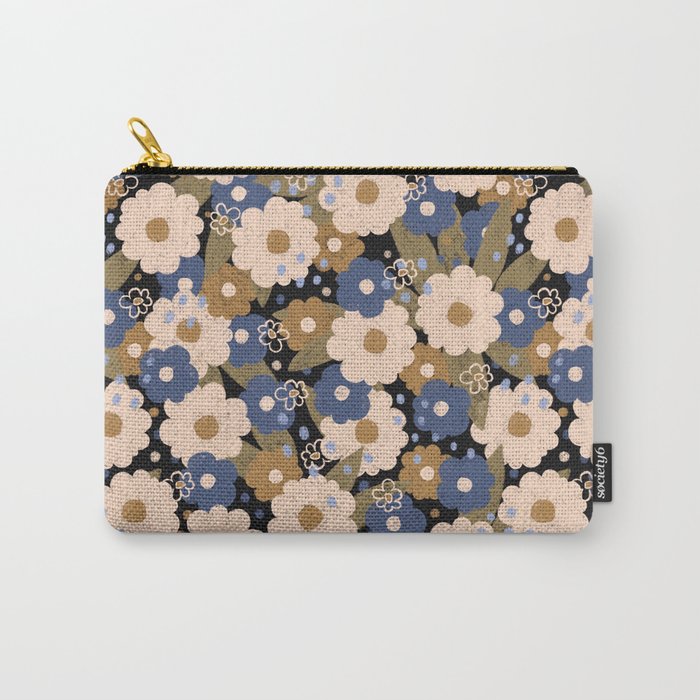 Floral pattern Carry-All Pouch