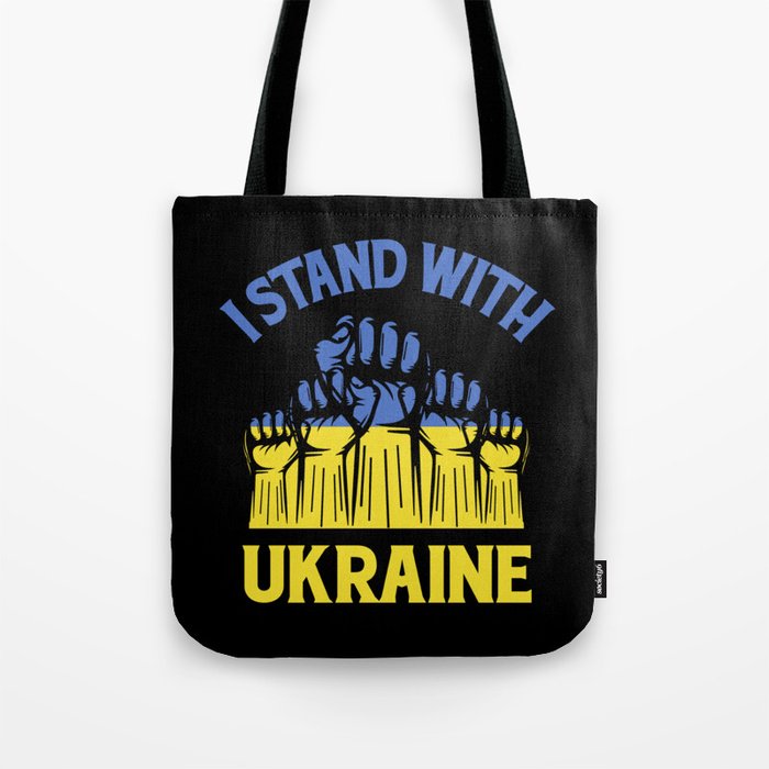 I Stand With Ukraine Tote Bag