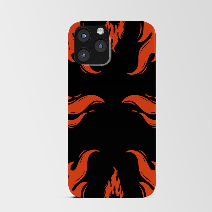 Flames iPhone Card Case