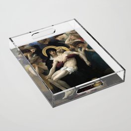 William-Adolphe Bouguereau - Pieta  Acrylic Tray