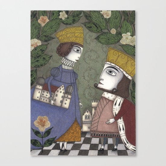 My Father, the King Canvas Print