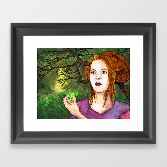 "Through the Woods" by Cap Blackard Framed Art Print