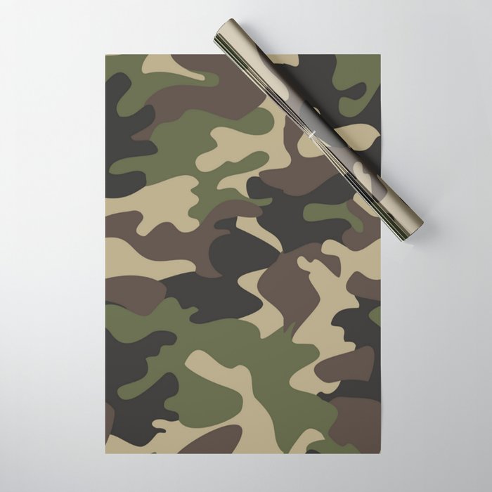 Camouflage wrapping best sale paper