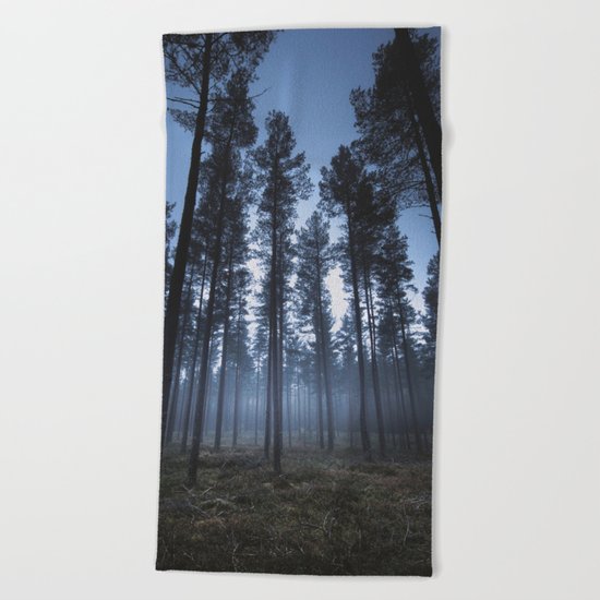 I still can hear you breathe Beach Towel