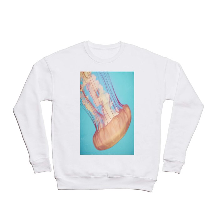 Jellyfish in Pastels Crewneck Sweatshirt