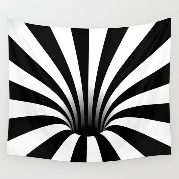 Optical illusion tapestry shop