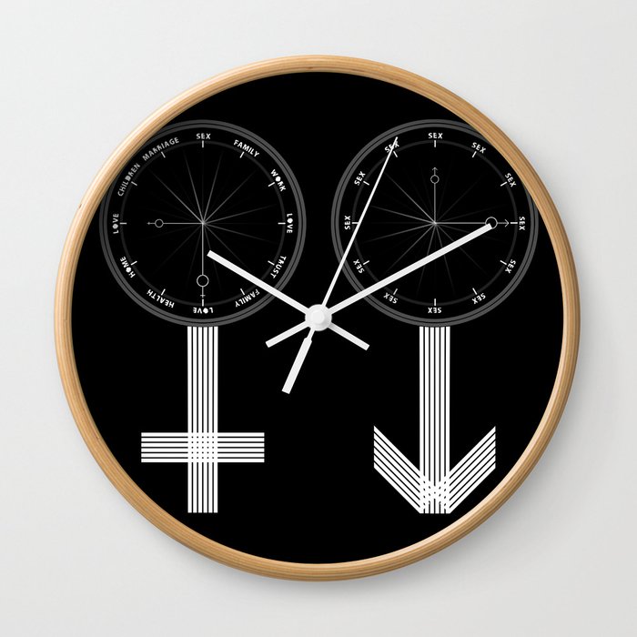 Sex Wall Clock