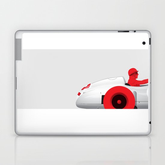 Juan Manuel Fangio, Mercedes W196, 1955 Laptop & iPad Skin