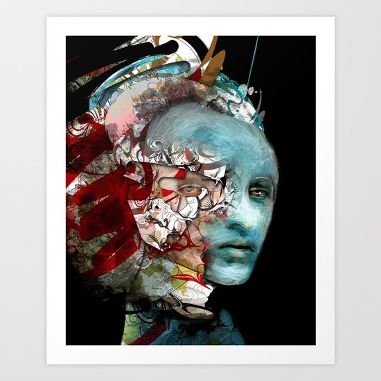 Mask Art Print