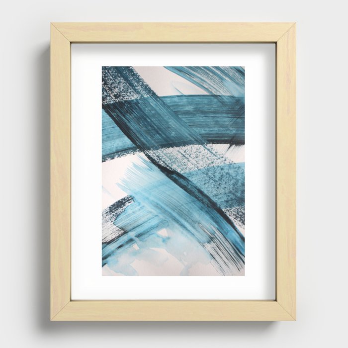 Indigo Your Own Way Recessed Framed Print