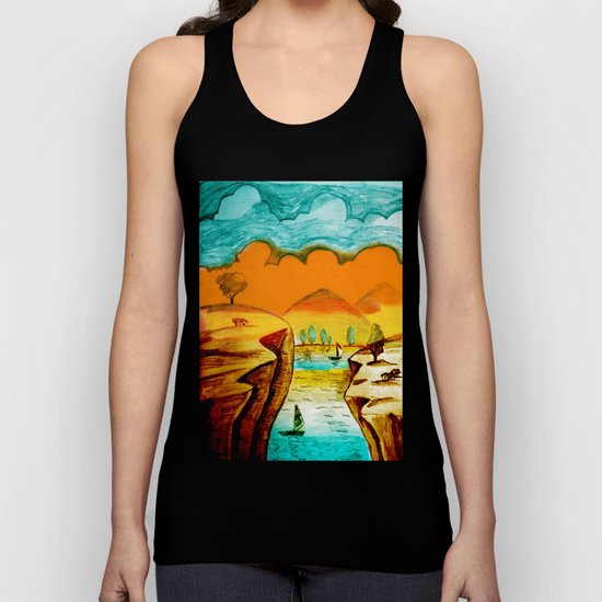 Landscape Art Unisex Tank Top
