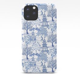 Blue Pagoda iPhone Case