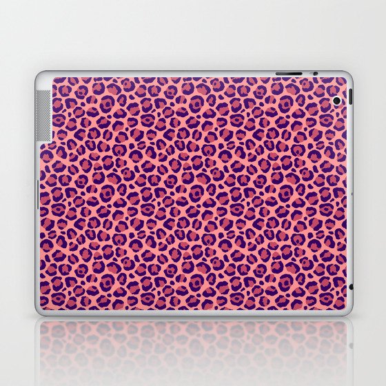 Purple & Pink Cheetah Print Laptop & iPad Skin