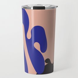  Henri Matisse Inspired 10-220130 Abstract Shape Cut Out Papiers Decoupes Travel Mug