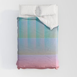 Abstraction_NEW_GRADIENT_DAWN_COLOR_TONE_PATTERN_POP_ART_0707A Comforter