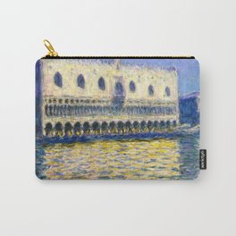 The Doge's Palace (Le Palais ducal) (1908) by Claude Monet Carry-All Pouch