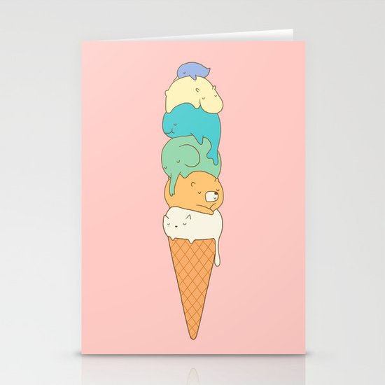 Melting Stationery Cards