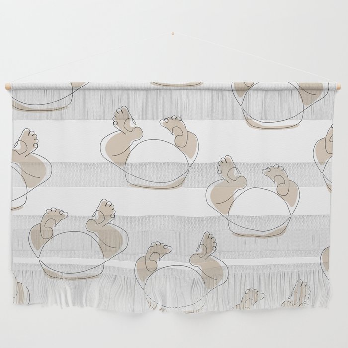 Baby Butt Wall Hanging