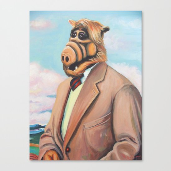 Professor Alf Canvas Print
