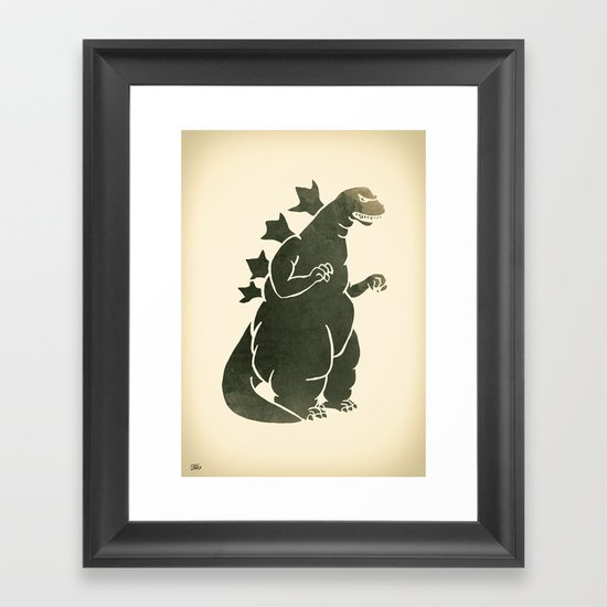 Godzilla - King of the Monsters Framed Art Print