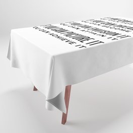 If You Can Imagine It - William Arthur Ward Quote - Literature - Typography Print Tablecloth