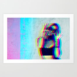 This girl can Art Print