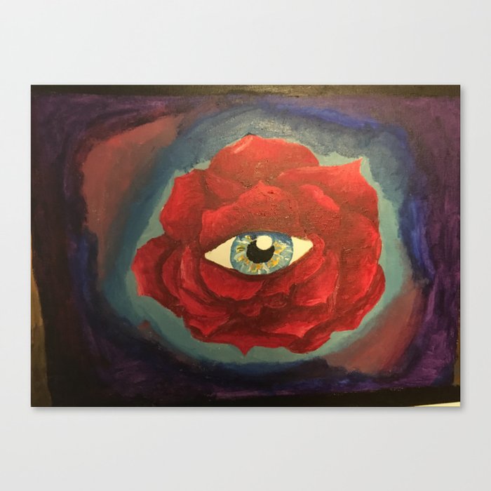 Eye Full of Thorns Canvas Print