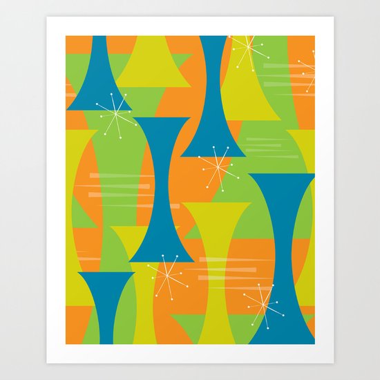 Mod Motion Art Print