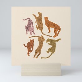 Adria Cheetahs Mini Art Print