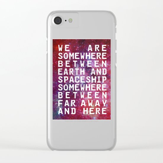 IN BETWEEN Clear iPhone Case