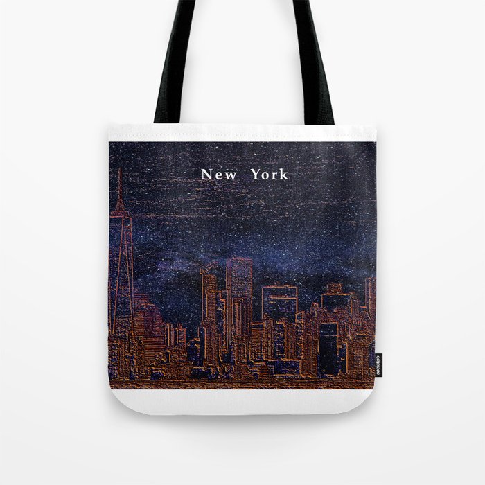 New York - The golden city Tote Bag
