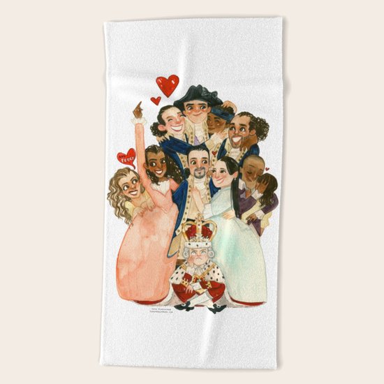 Hamilton Hug Beach Towel