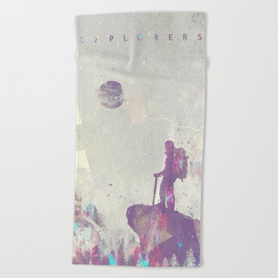 Explorers I Beach Towel