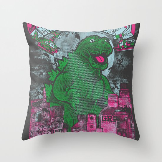 Graff Dream Throw Pillow