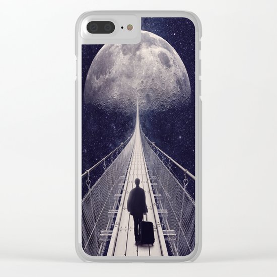 Space Trip || Clear iPhone Case