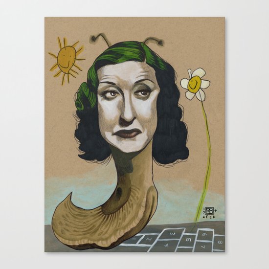 SLUGS NEED HUGS Canvas Print