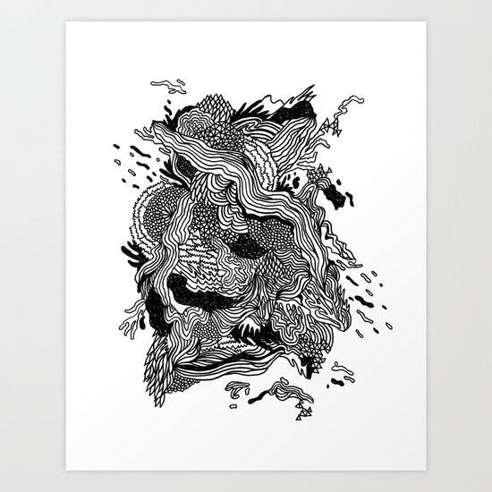 Mount Fuji Art Print