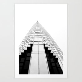 Architecture | Building Shapes | City Landscape | City Photography | Minimalist | Skyscraper  Art Print