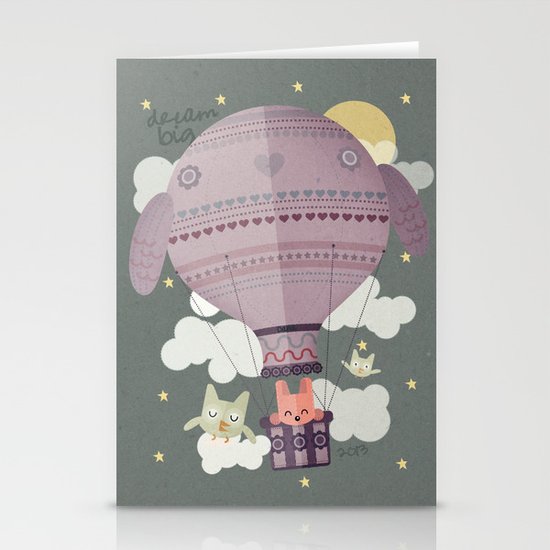 dream big Stationery Cards