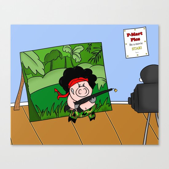 Hambo! Canvas Print