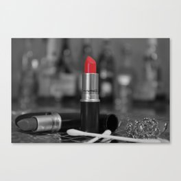 Red Lipstick Canvas Print