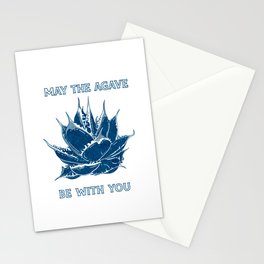 May the agave be with you Stationery Cards