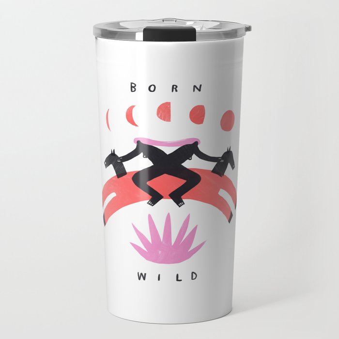Born Wild Travel Mug