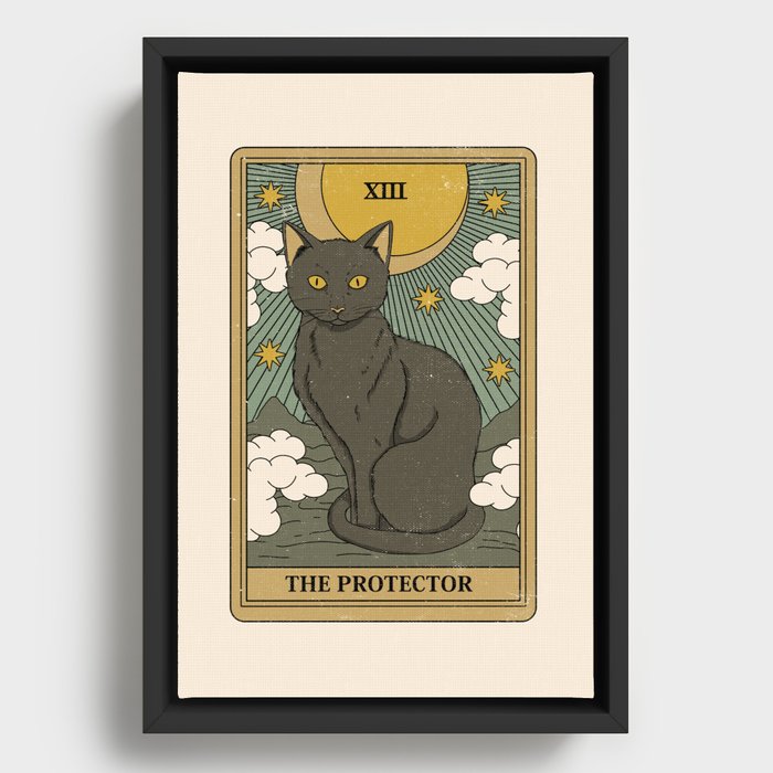 The Protector Framed Canvas